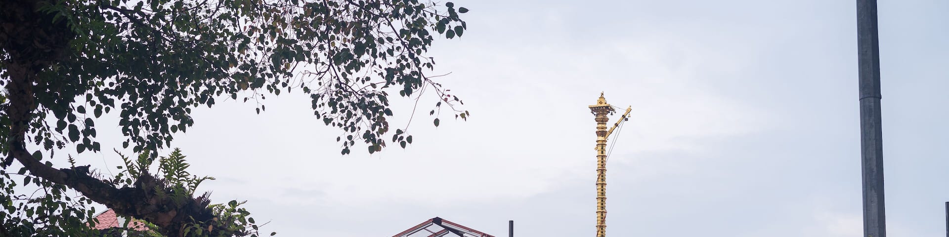 Shabarimala,Kerala,India 18 may 2024 :Sabarimala Lord ayyappa temple Kerala