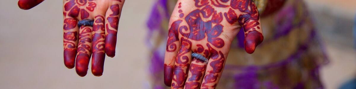 Cubbon Park which includes art as well as an individual femail