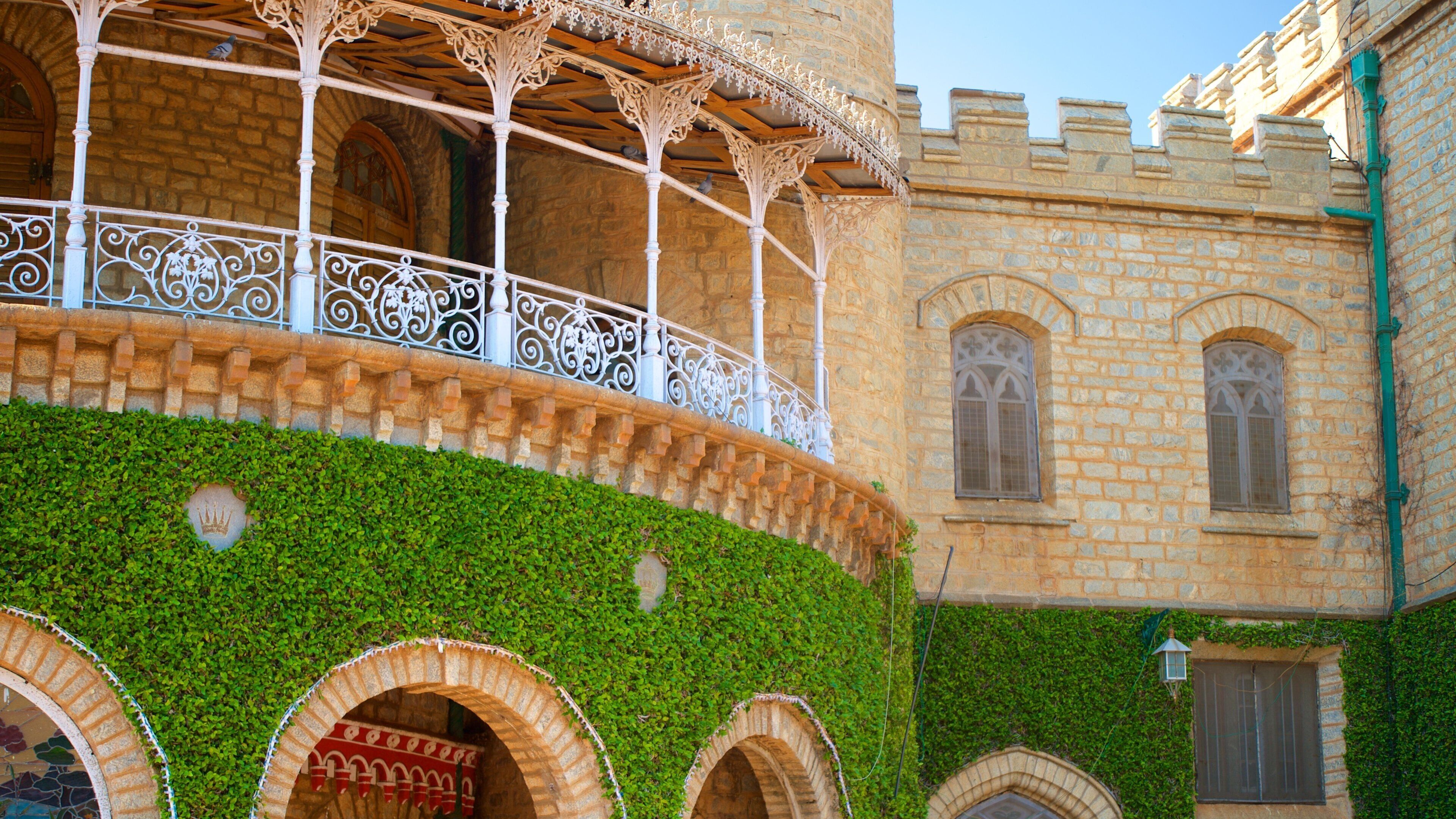 Bangalore Palace featuring heritage elements, heritage architecture and a castle