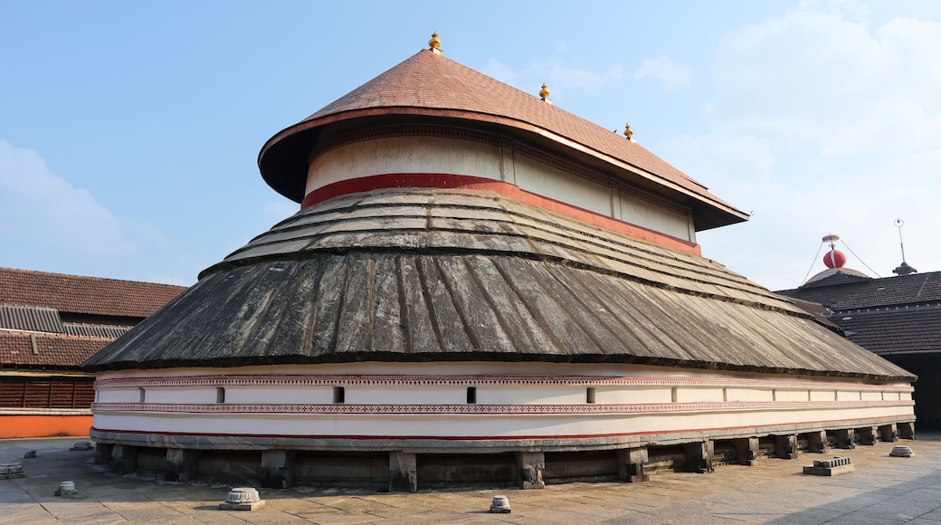 View of Main Temple of Chandramouleshwara, Udupi, Karnataka, India