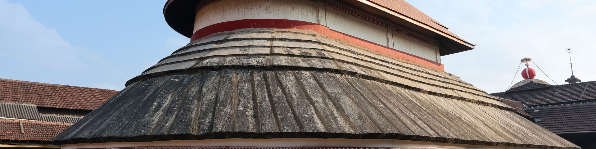 View of Main Temple of Chandramouleshwara, Udupi, Karnataka, India