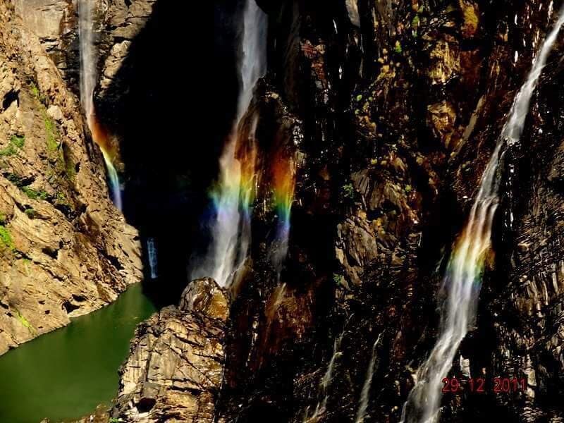 The rainbow laiden jog falls in the month of December