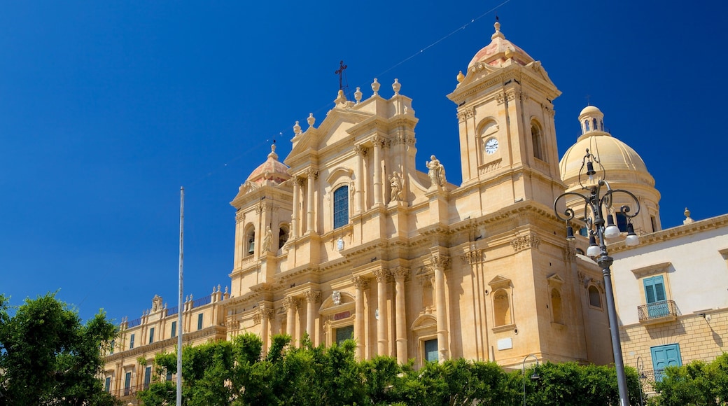 Cathedral of Noto which includes heritage architecture and a church or cathedral