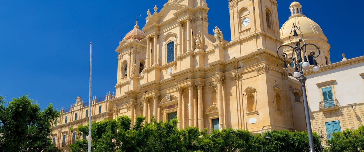 A historic church with ornate architecture and a large dome.