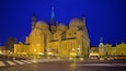 Basilica di Sant\'Antonio da Padova som viser kirke eller katedral, historisk arkitektur og nattbilder