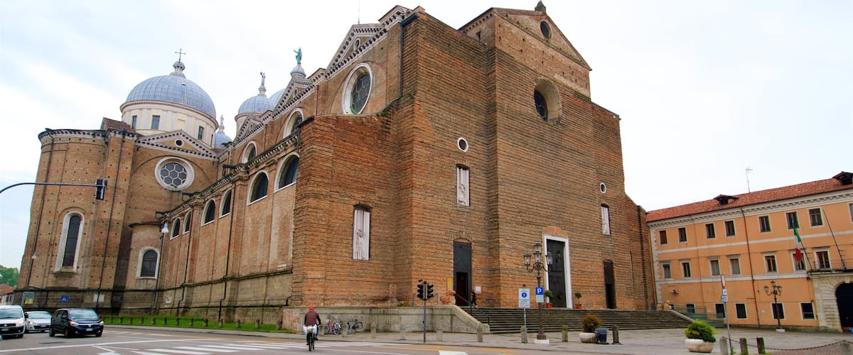 Basilica of St. Giustina showing heritage architecture and a church or cathedral