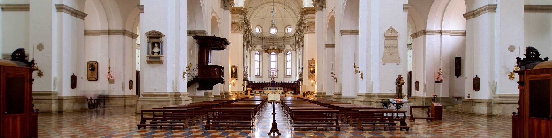 Padua Cathedral featuring heritage elements, a church or cathedral and interior views