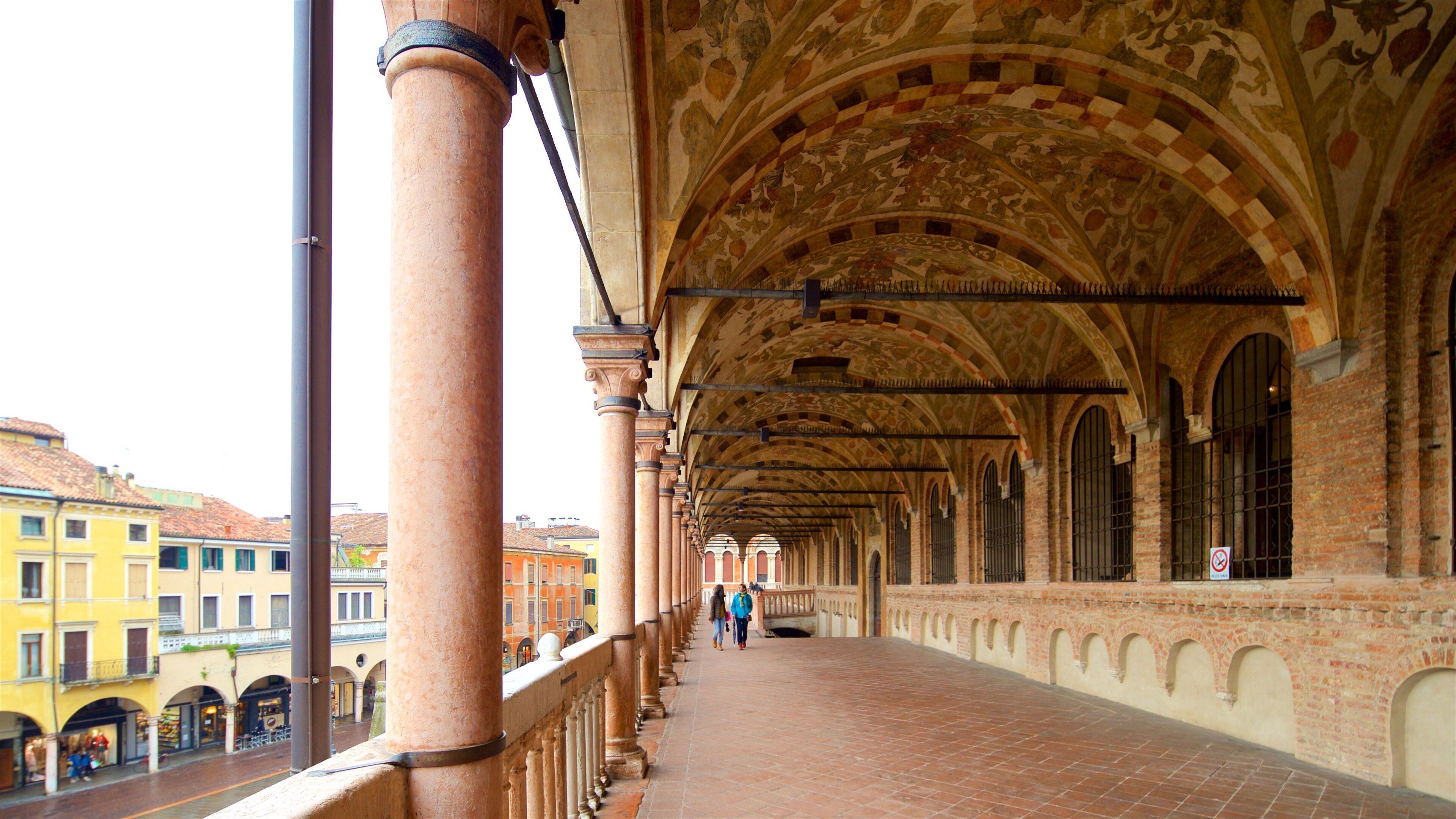Palazzo della Ragione which includes interior views and heritage elements