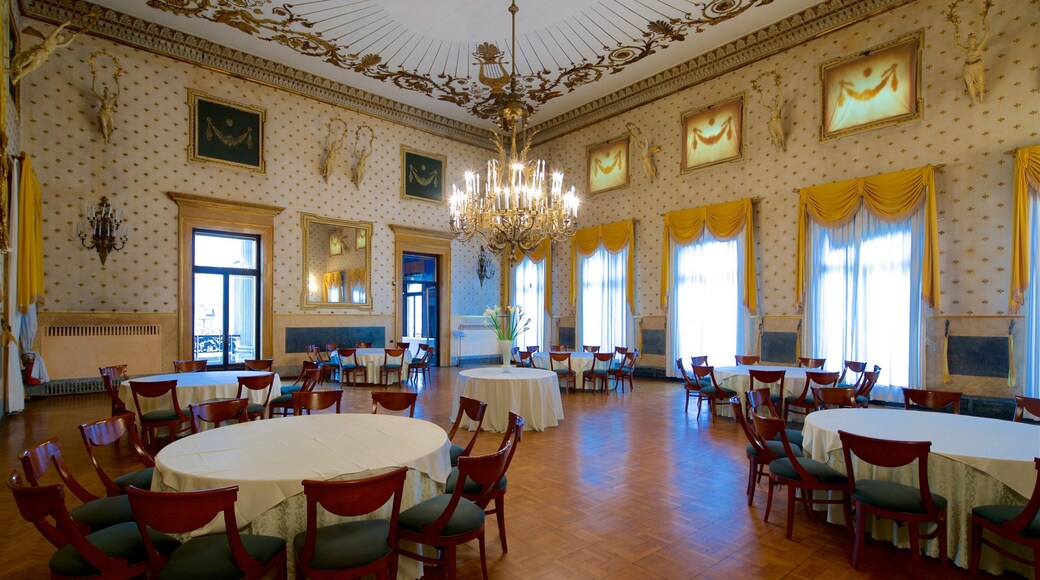 Pedrocchi Cafe featuring heritage elements and interior views