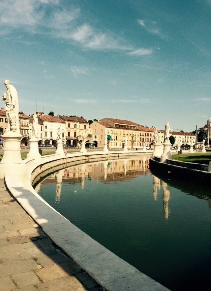 My home for a year during my student life. Prato Della Valle is the largest Square in all of Europe and truly magnificent in size. Alongside the square you have the statues of famous scientists, mathematicians etc. #stunningstructures