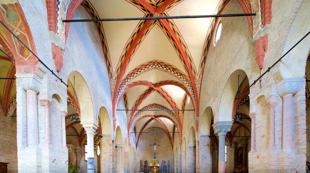 Santa Sofia which includes a church or cathedral, interior views and heritage elements