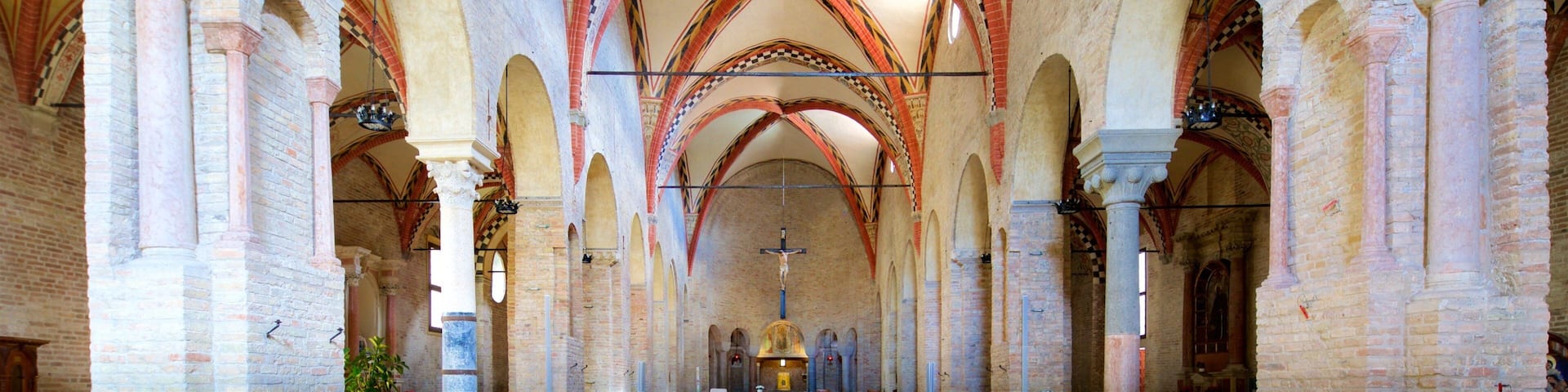 Santa Sofia which includes a church or cathedral, interior views and heritage elements