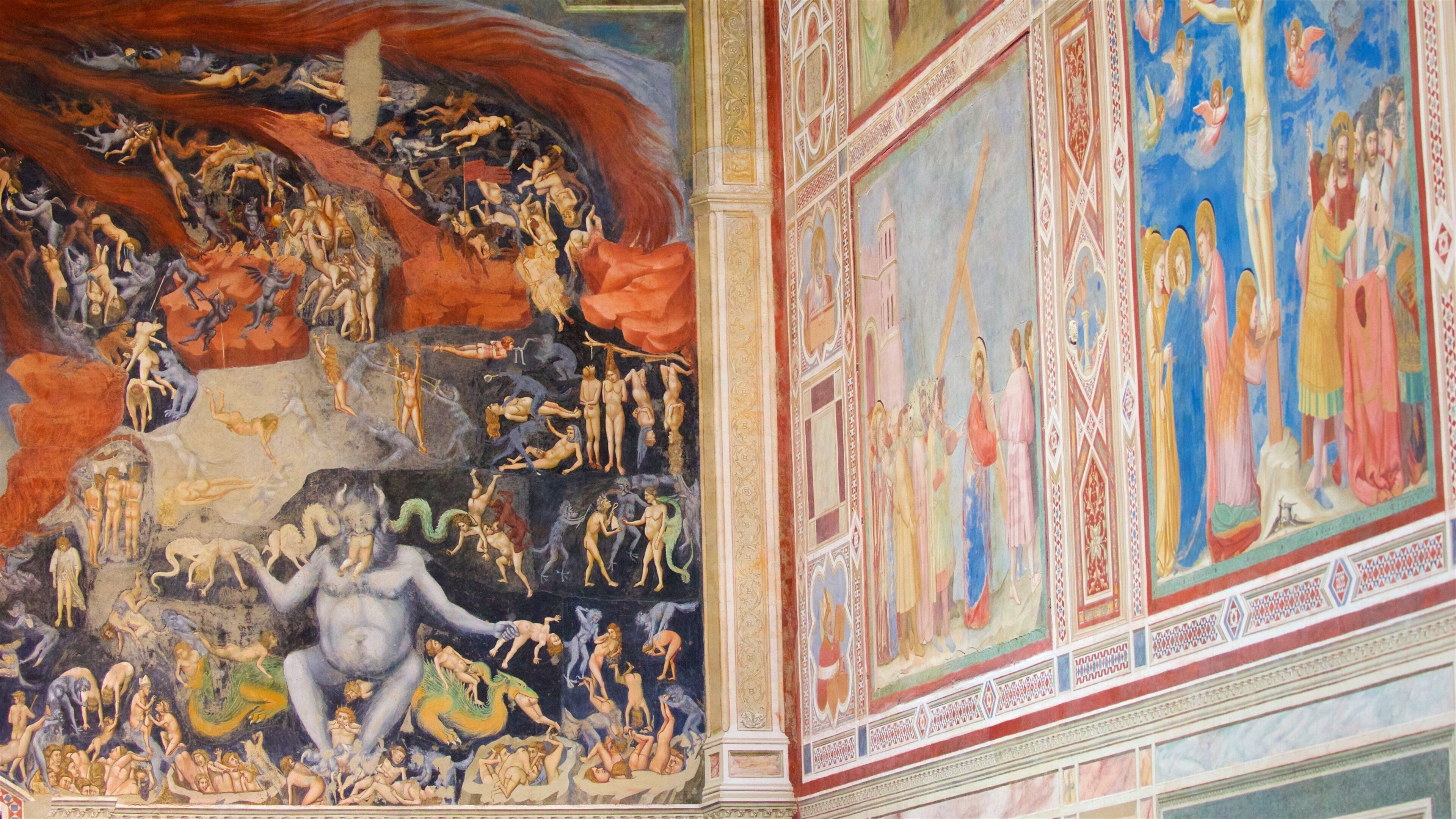 Scrovegni-kapel inclusief religieuze aspecten, kunst en interieur