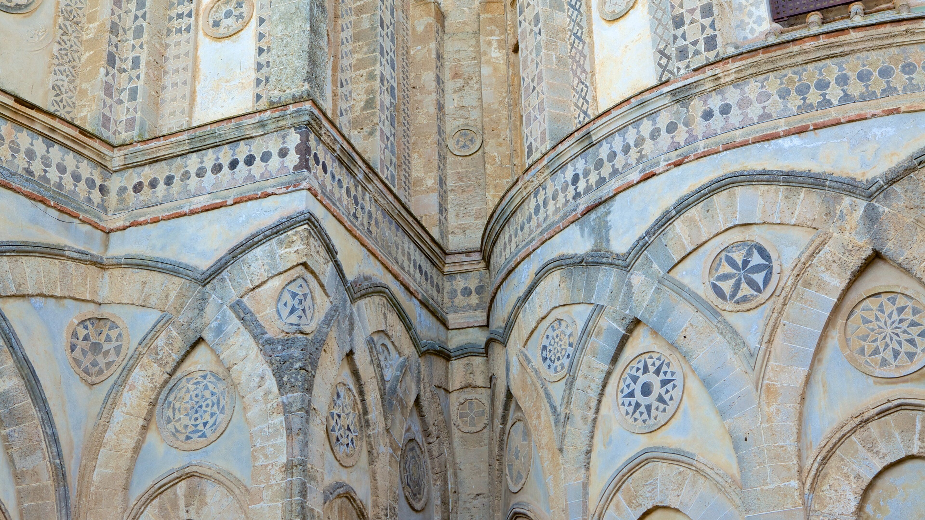 Cathedral of Monreale showing heritage architecture and a church or cathedral