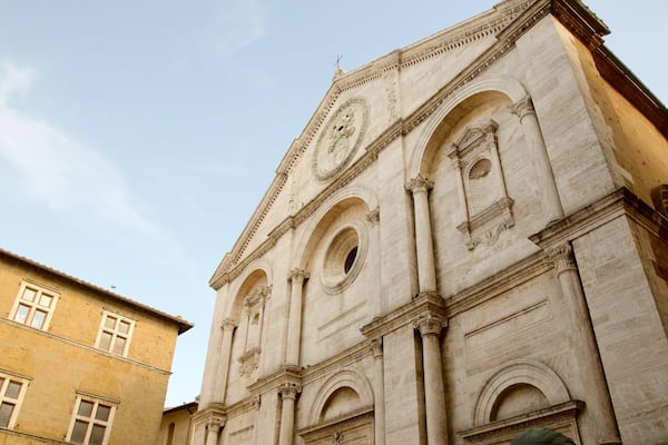 Cathedral of Pienza featuring heritage architecture