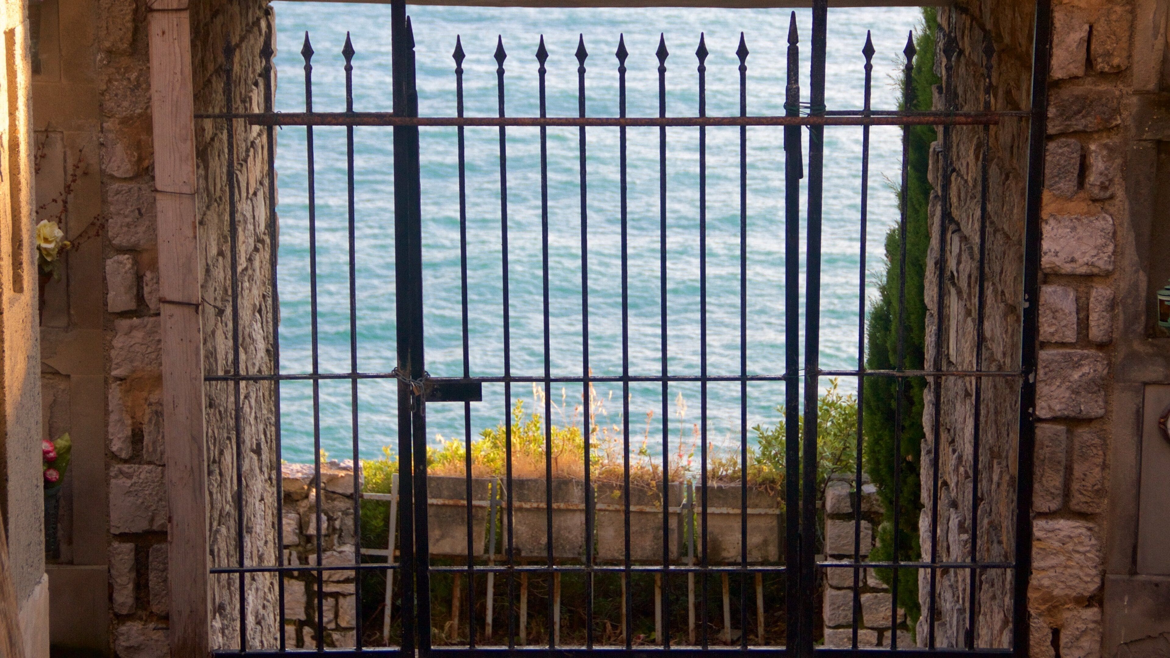 Doria Castle showing general coastal views