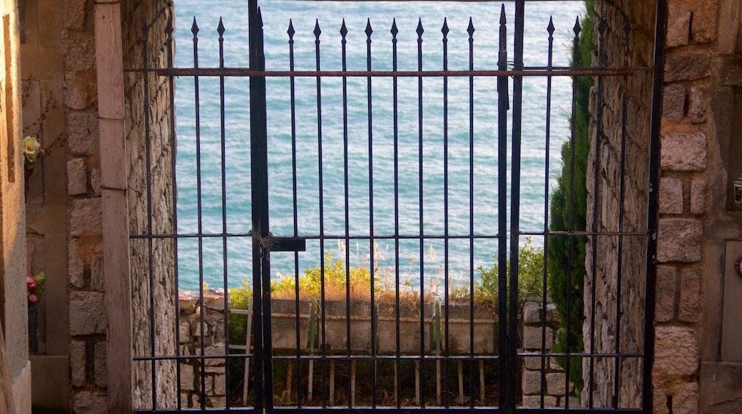 Doria Castle which includes general coastal views