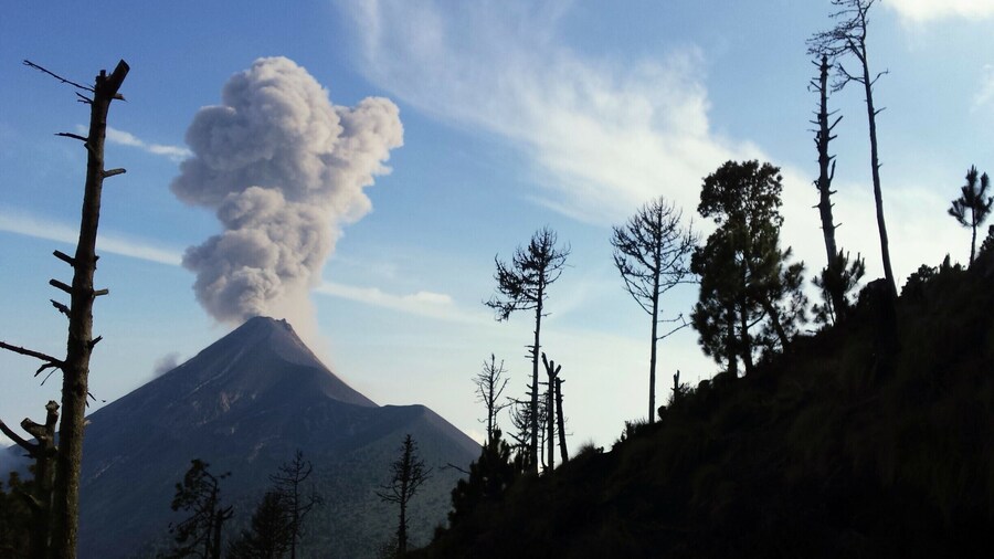 There's nothing more impressive than seeing and hearing a volcano erupting, just a few meters away from the tent you're sleeping in.
It's a steep walk up, but worth the cold and every drop of sweat!