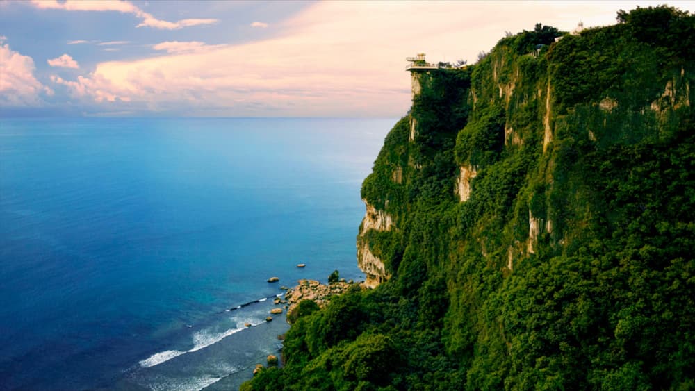 Two Lovers Point featuring a gorge or canyon, tropical scenes and views