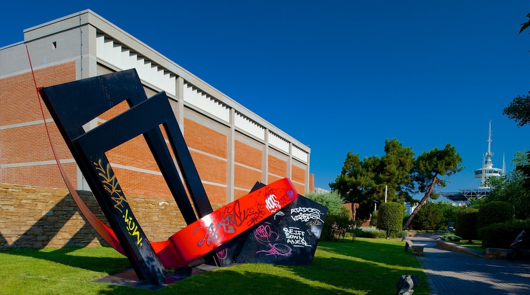 Museum of Byzantine Culture which includes outdoor art