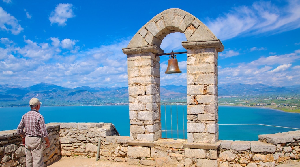 Fortress of Palamidi featuring heritage architecture