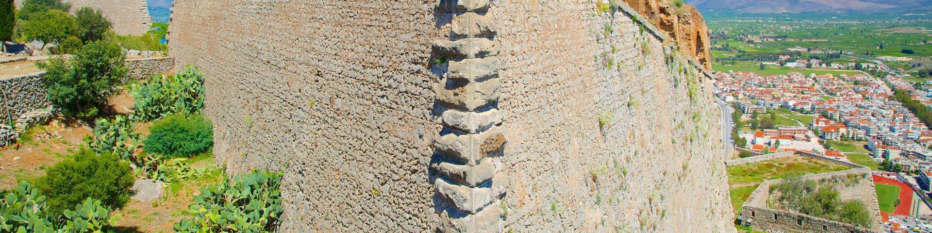 Fortaleza de Palamidi que incluye una ruina