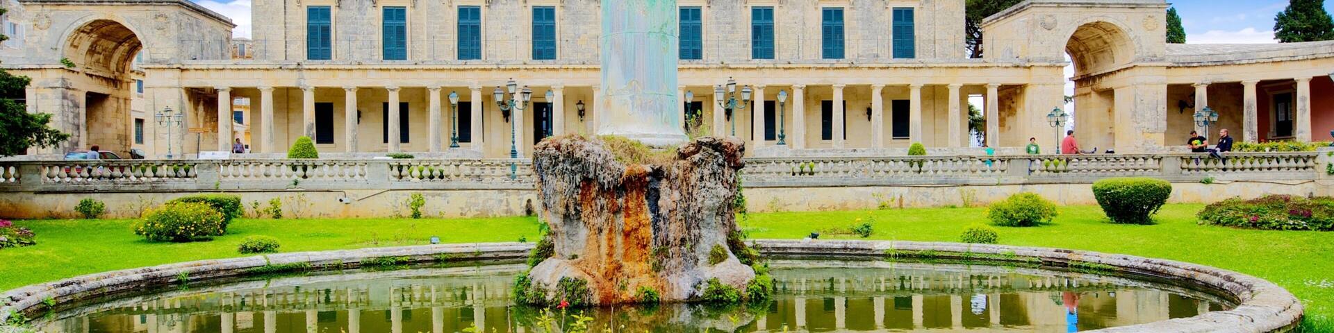 Museum of Asian Art which includes a statue or sculpture