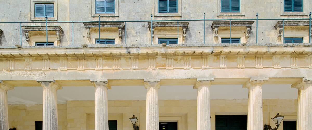 Museum of Asian Art which includes heritage architecture