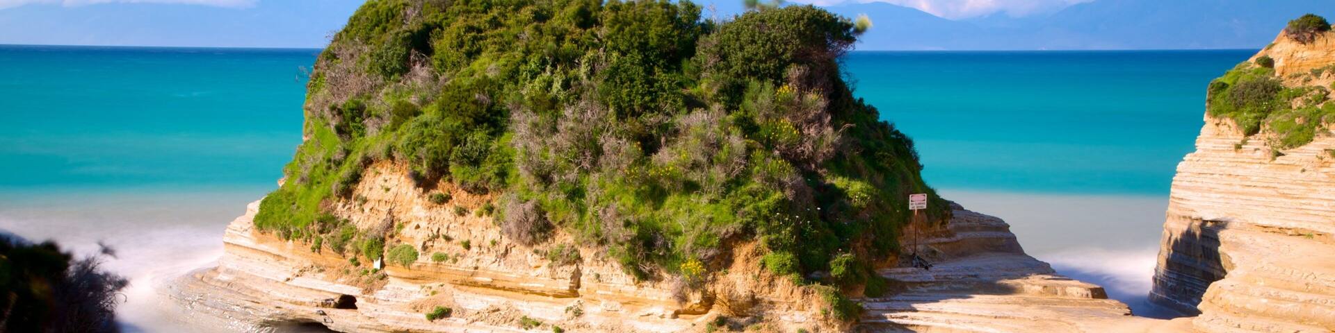 Canal d\'Amour mit einem allgemeine Küstenansicht