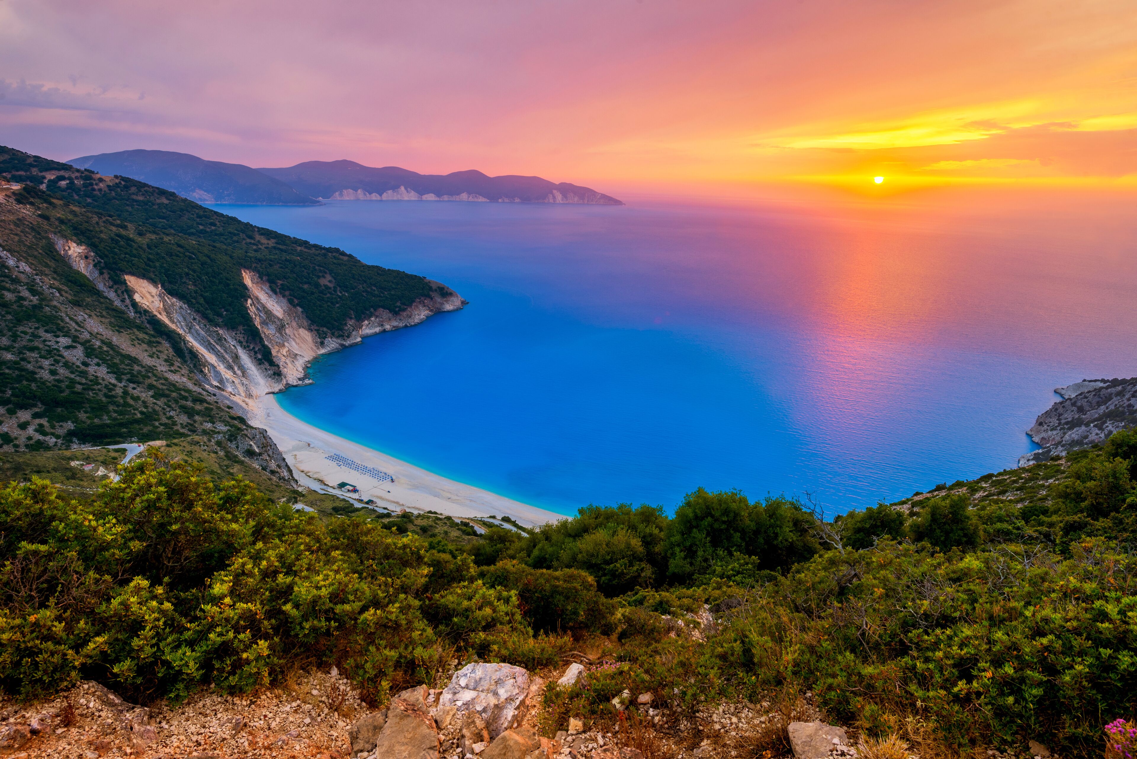 Myrtos strand