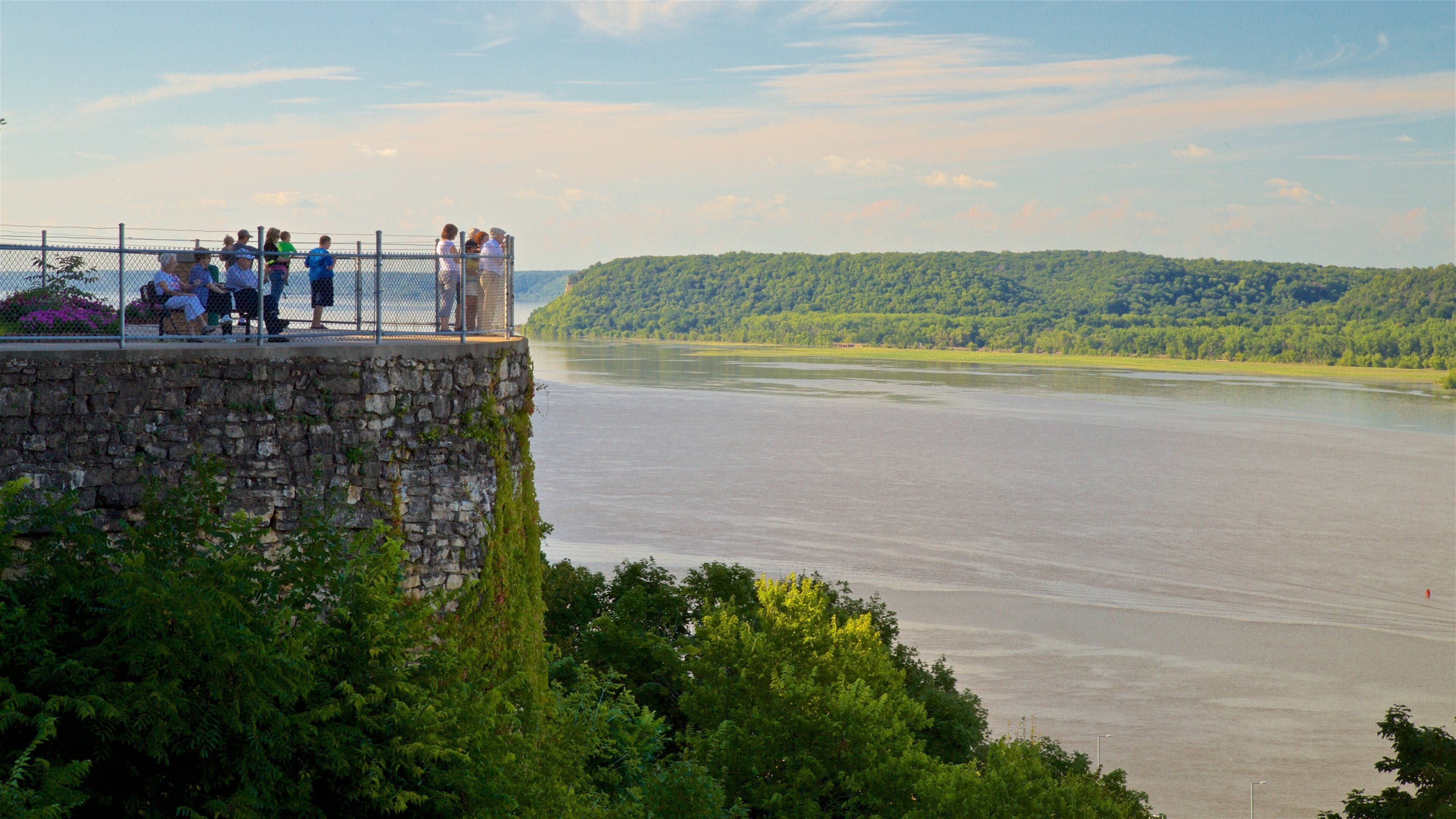 Eagle Point Park featuring landscape views, views and a river or creek