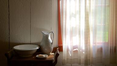 Herbert Hoover National Historic Site featuring interior views and a house