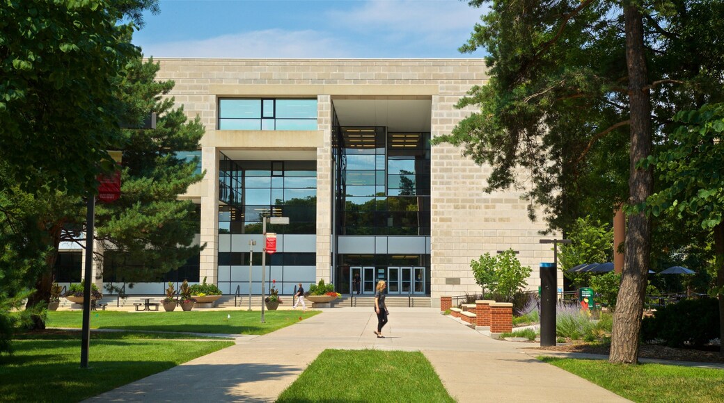 Iowa State University featuring a park and modern architecture