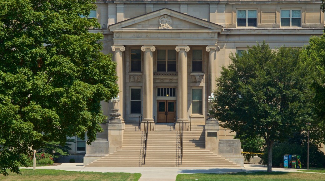 Iowa State University which includes heritage architecture