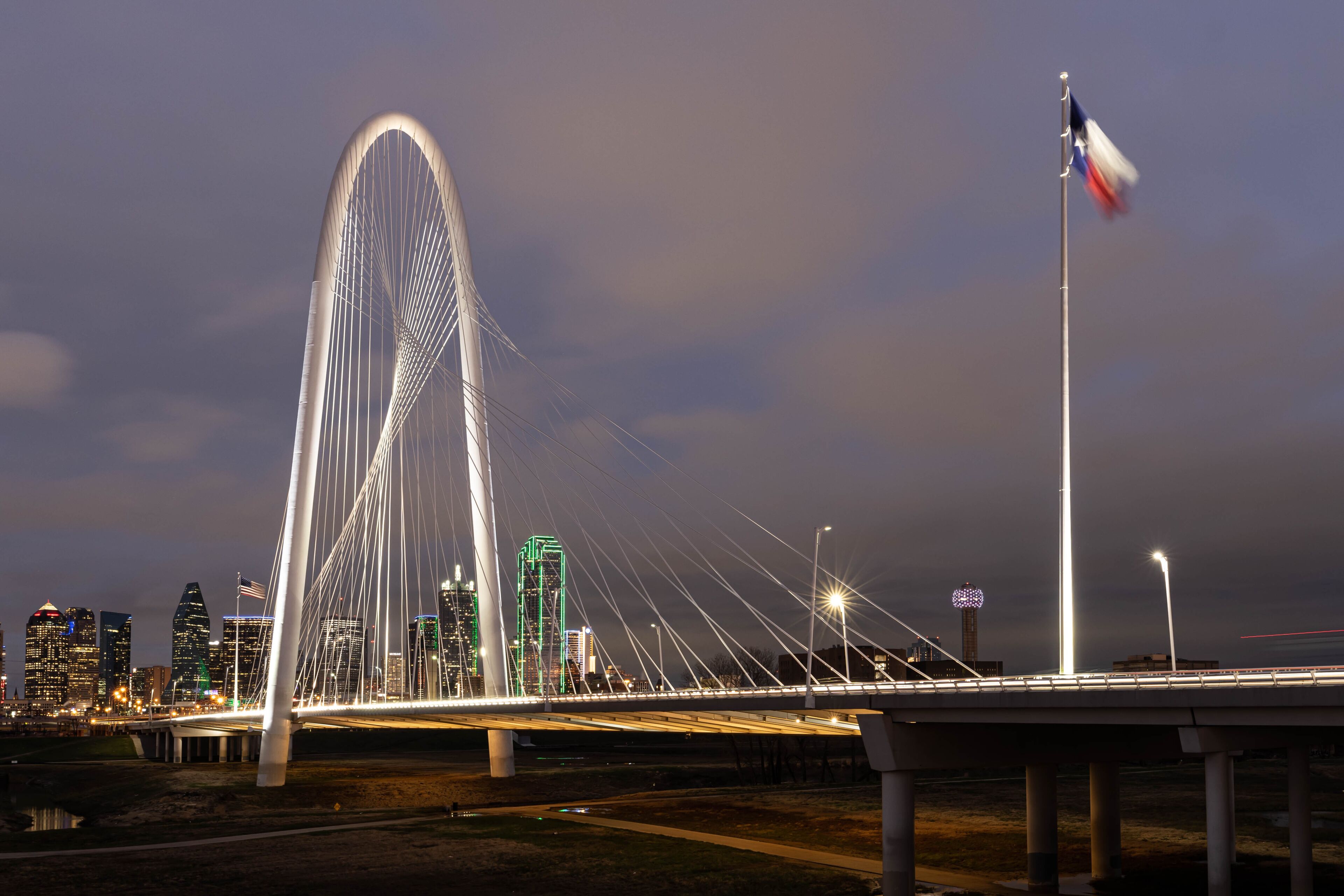 Dallas at night