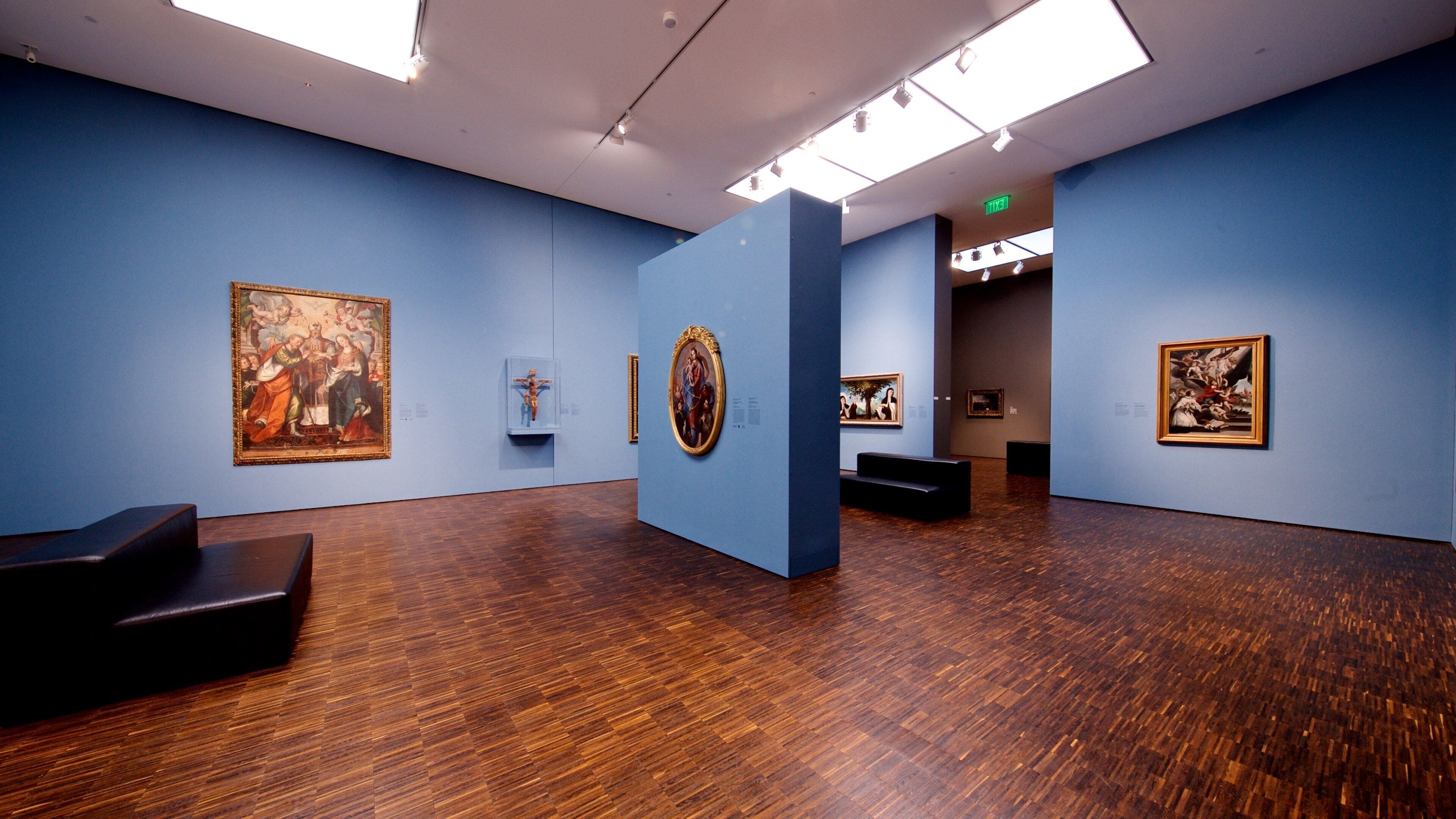 Figge Art Museum which includes art and interior views