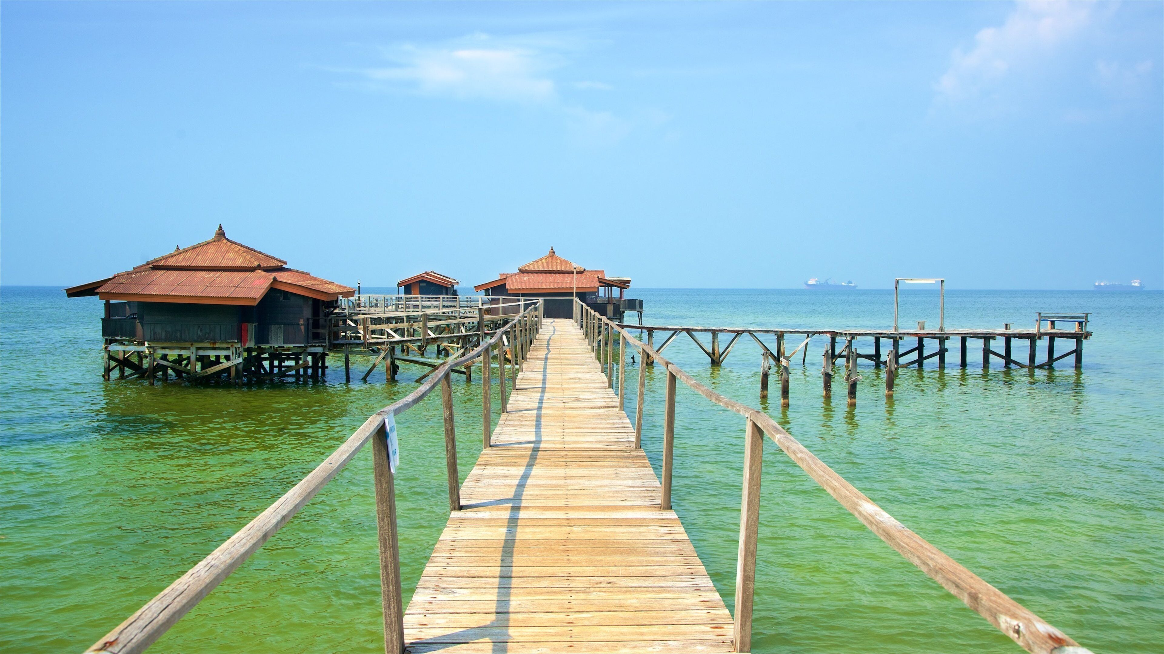 Kepulauan Seribu Marine National Park showing heritage elements