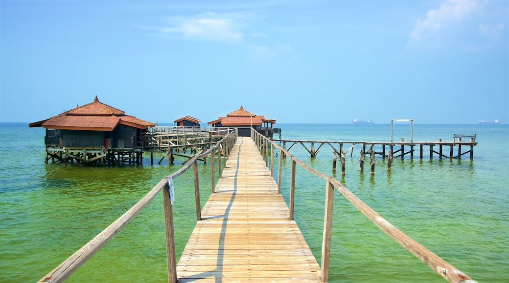 Kepulauan Seribu Marine National Park showing heritage elements