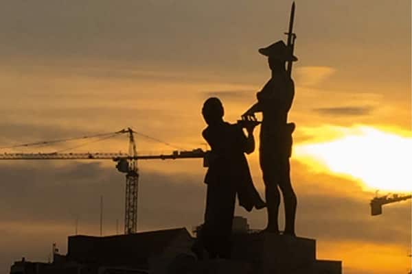 Jakarta this evening