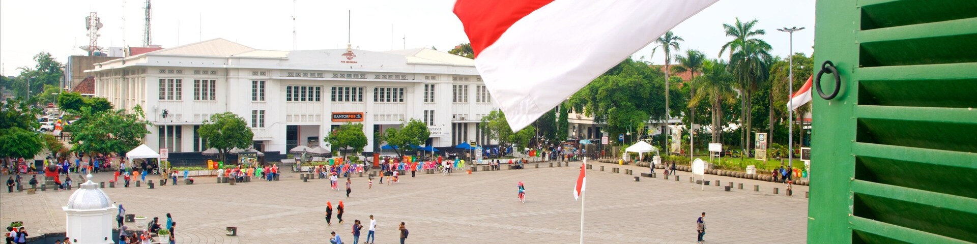 雅加達歷史博物館 其中包括 廣場