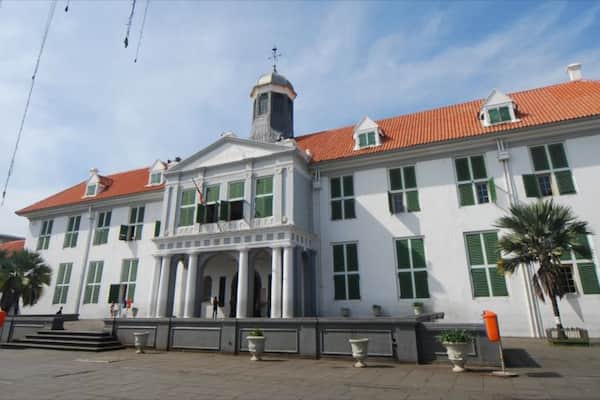 Jakarta History Museum showing a city