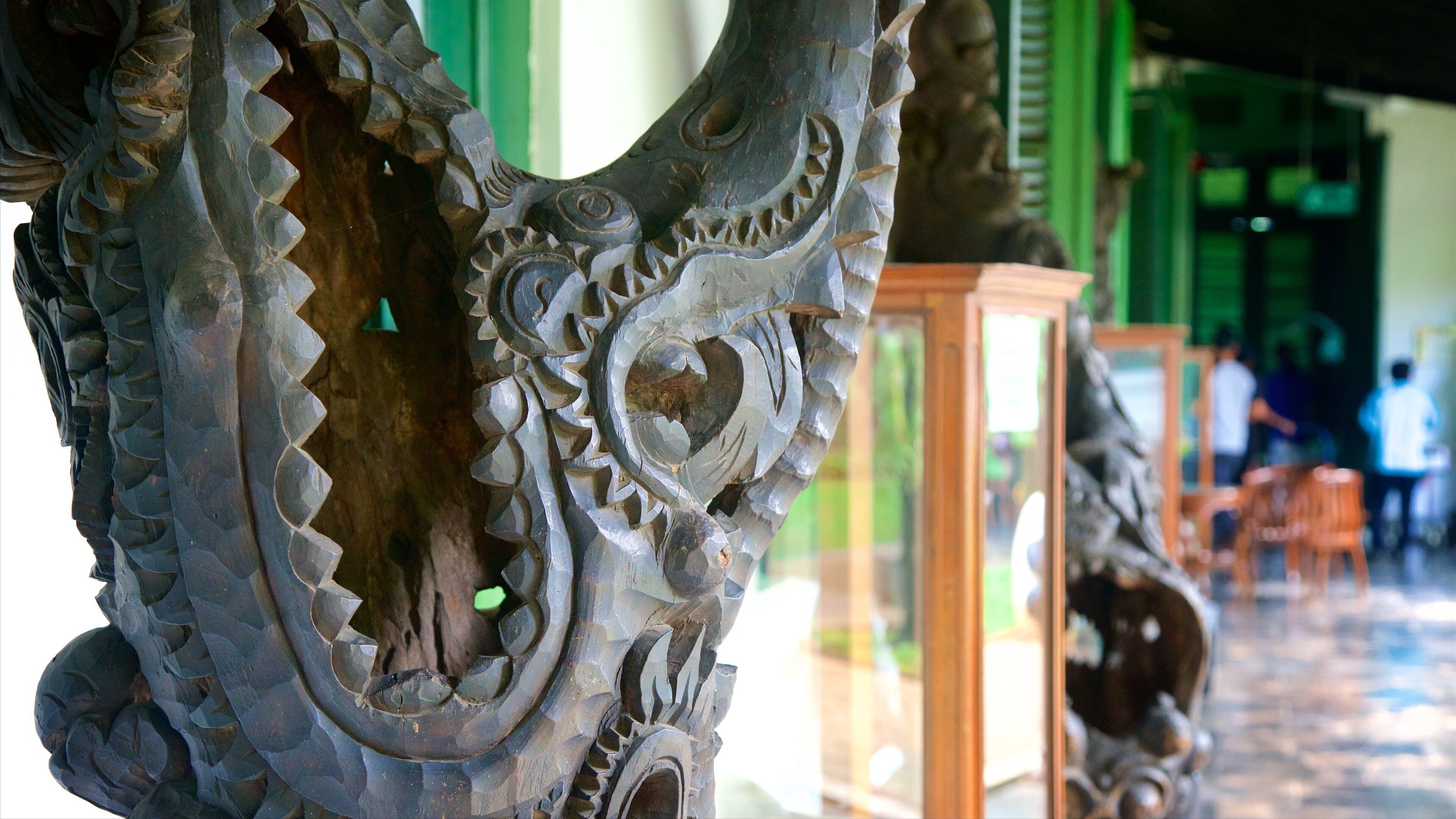 Museo de Arte y Cerámica, Yakarta, Indonesia mostrando elementos patrimoniales y vista interna