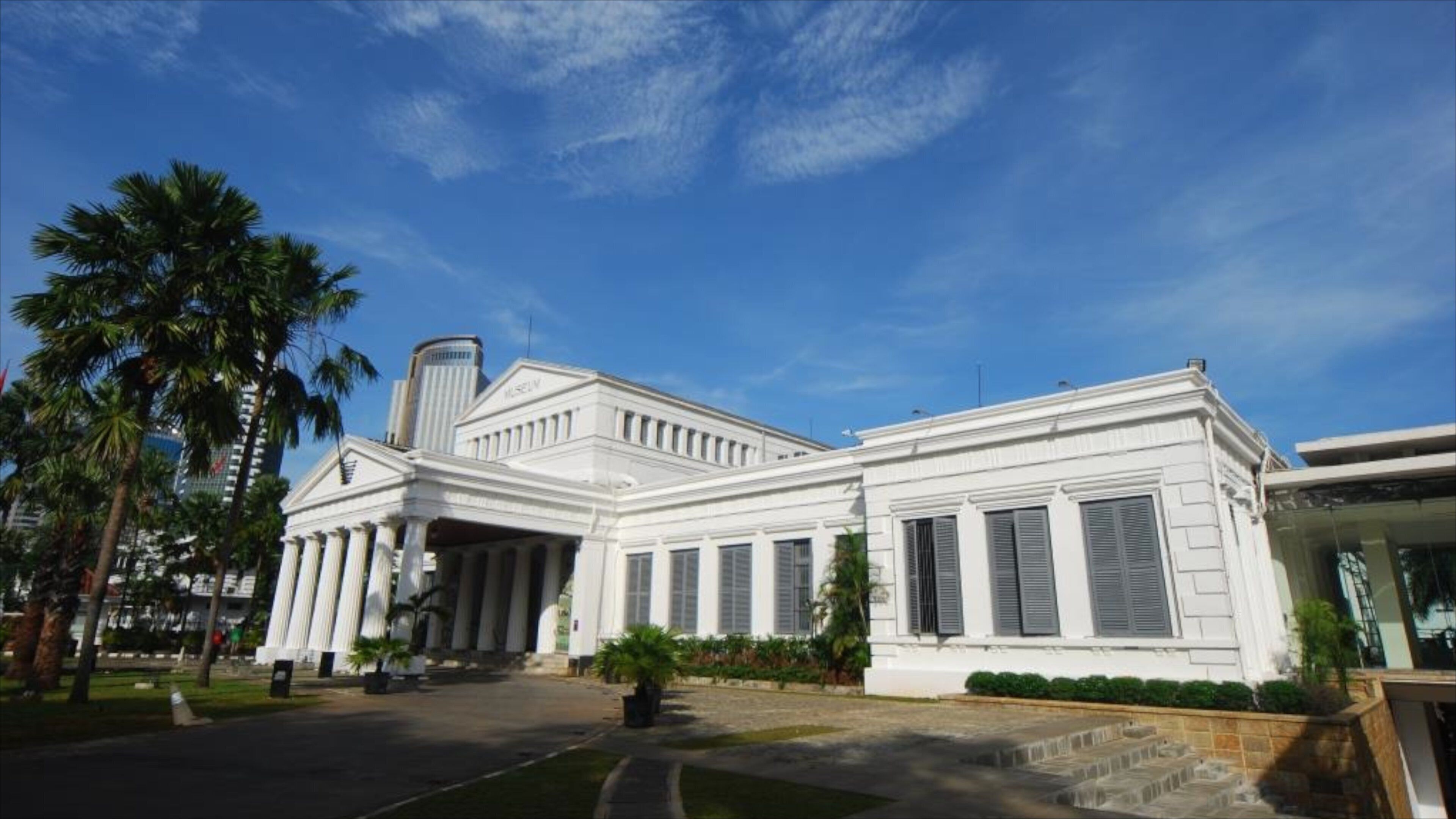 Nationaal Museum van Indonesië inclusief een stad