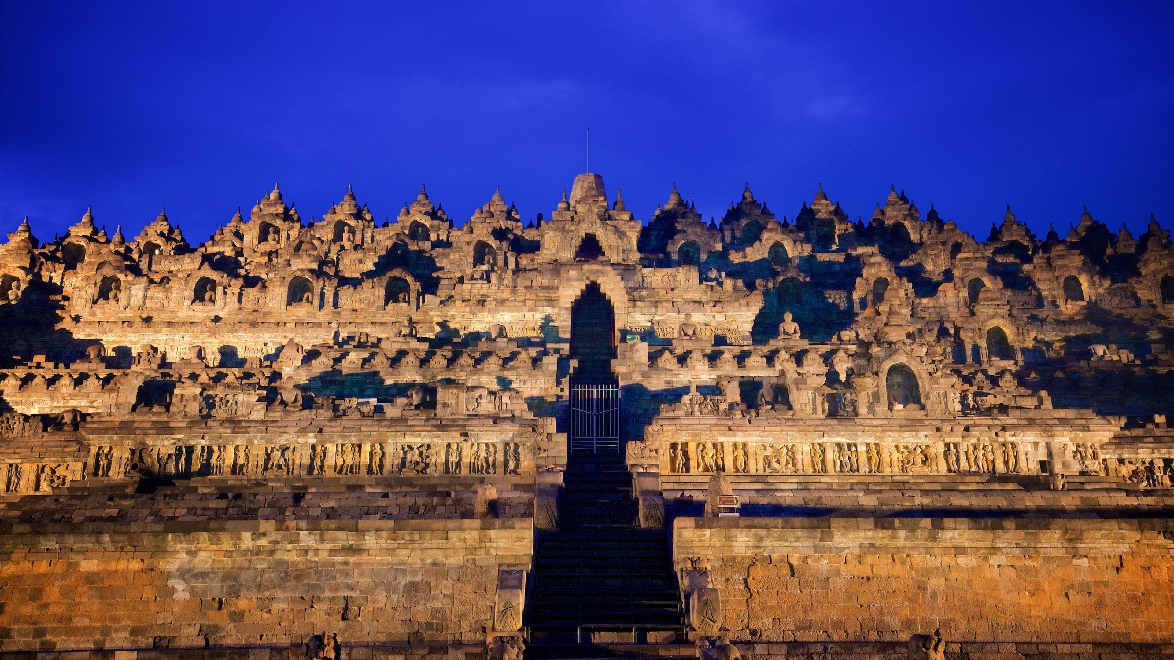 Borobudur Temple featuring heritage elements