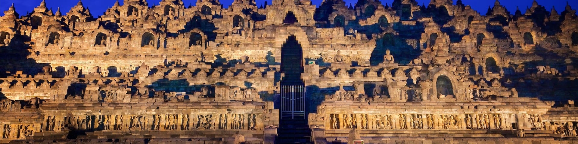 Borobudur Temple featuring heritage elements