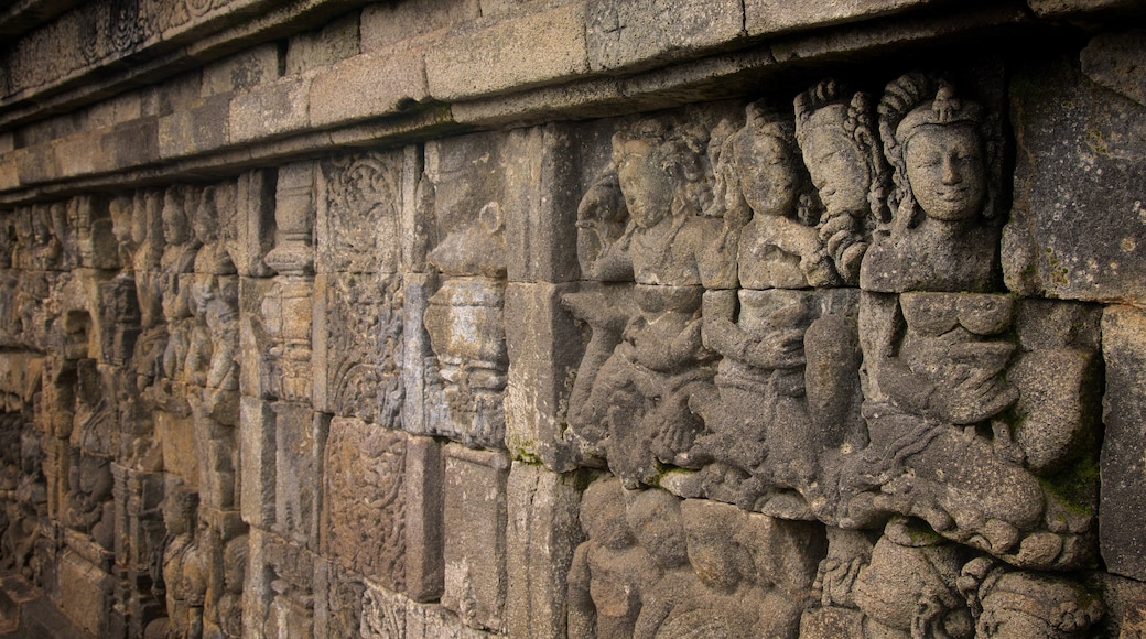 Borobudur Temple featuring heritage elements