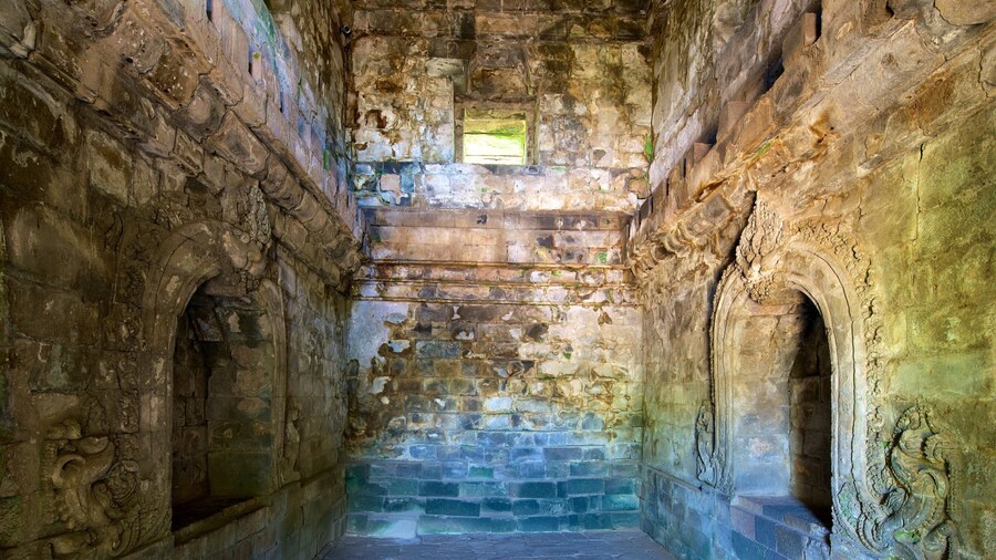 Candi Sari ofreciendo vistas de interior y elementos patrimoniales
