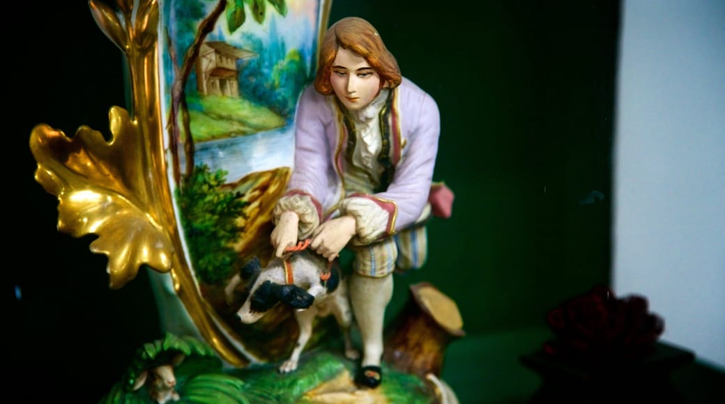 Kraton-komplekset som omfatter kunst og interiør