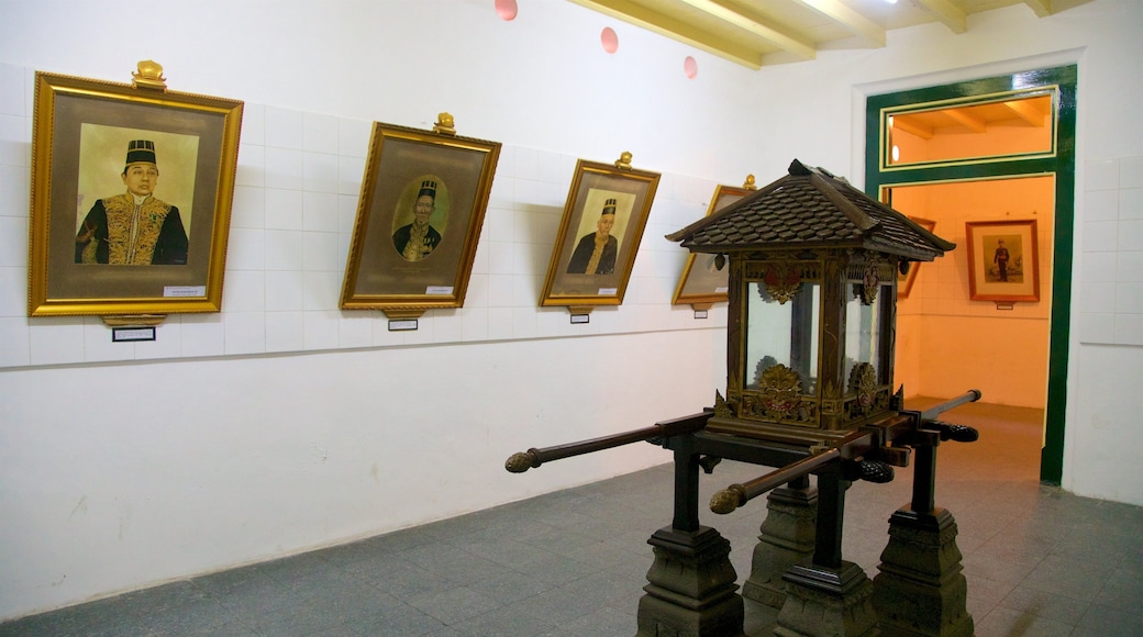 Kraton-komplekset som omfatter interiør