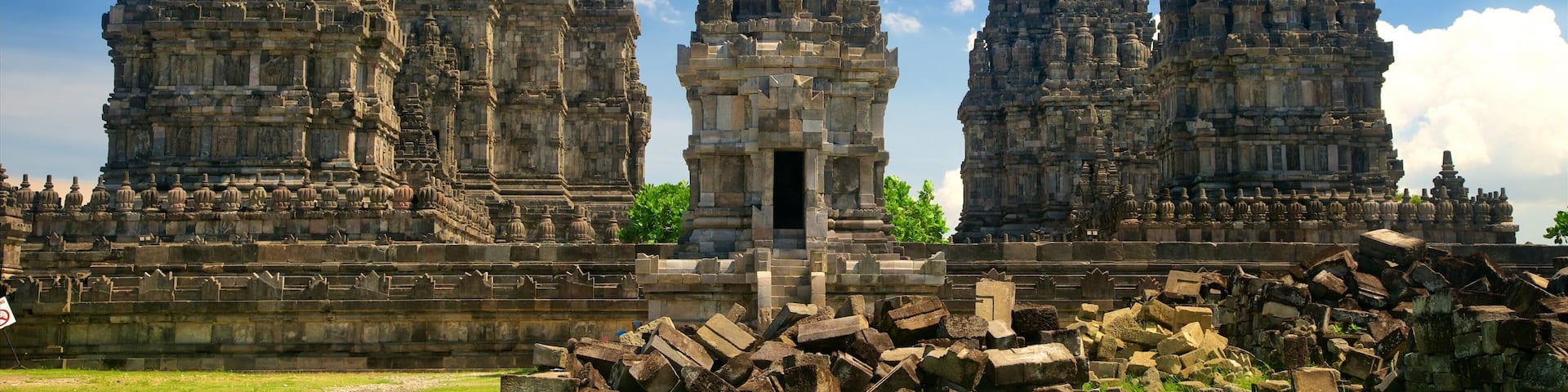 Prambanan Temple featuring building ruins and heritage architecture